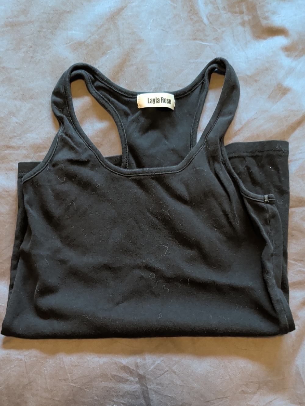 3 For $10 - Black Racerback Tank